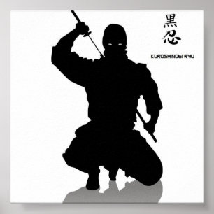 dunkles ninja, shhinnob poster