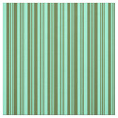 Dunkles Olive Green & Aquamarine Colodmuster Stoff (Muster)