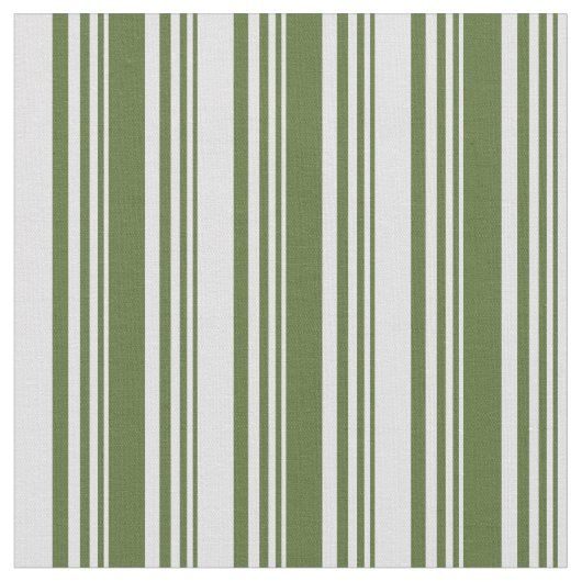Dunkles Olive Green & Lavender Lines/Stripes Muste Stoff (Nahaufnahme)