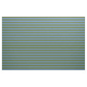 Dunkles Olive Green und Cornflower Blue Muster Stoff (Fat Quarter (45,7 x 55,9 cm))