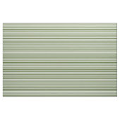 Dunkles Olive Green und Minze Creme Liniertes Must Stoff (Fat Quarter (45,7 x 55,9 cm))