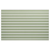 Dunkles Olive Green & White Muster Stoff (Fat Quarter (45,7 x 55,9 cm))