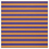 Dunkles Orange- und dunkelblaues Muster Stoff (Muster)