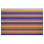Dunkles Orange- und dunkelblaues Muster Stoff (Fat Quarter (45,7 x 55,9 cm))