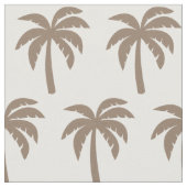 Dunkles Palme-Gewebe TANs beige Stoff (Nahaufnahme)