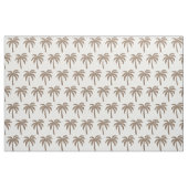 Dunkles Palme-Gewebe TANs beige Stoff (Fat Quarter (45,7 x 55,9 cm))