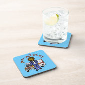 Dunkles Paramedium Untersetzer (Rechte Seite)