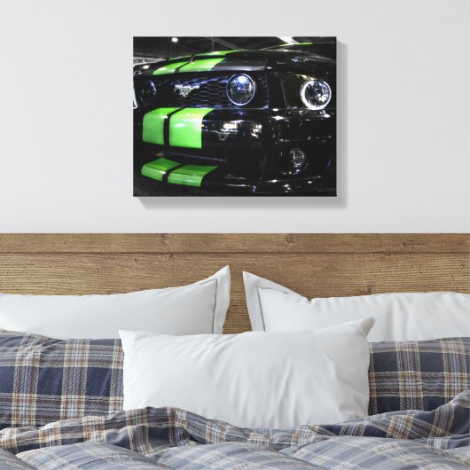 Dunkles Pferd II Leinwanddruck (Insitu (Schlafzimmer))