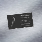Dunkles Pferd Personalisiert Magnetische Visitenkarte (Beispiel)
