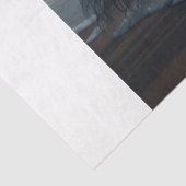 Dunkles Pferd Seidenpapier (Ausschnitt)