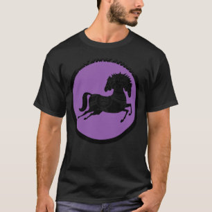 Dunkles Pferd T-Shirt