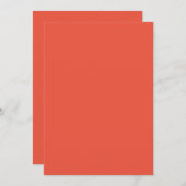 dunkles Pfirsich, schmutziges Rosa, trostloses Ros Einladung (Vorne/Hinten)