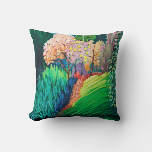 Dunkles Pool Kissen (Vorderseite)