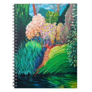 Dunkles Pool Notizblock