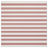 Dunkles Red & Minze Cream Stripes Muster Stoff (Muster)