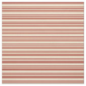 Dunkles Red & Tan Colored Stripes Muster Stoff (Muster)