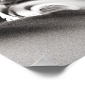 Dunkles Regenposter Poster (Ecke)