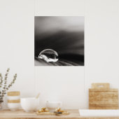 Dunkles Regenposter Poster (Küche)