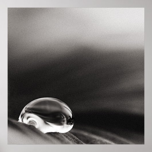 Dunkles Regenposter Poster (Vorne)