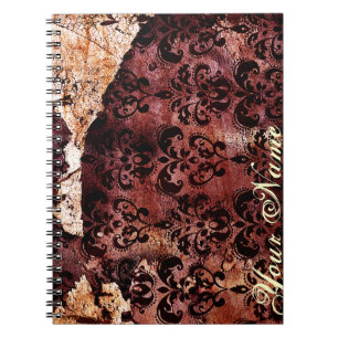 Dunkles Romance: Gegen die Wand Notizblock