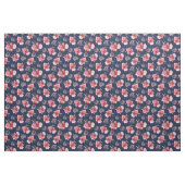 Dunkles rosa Aquarell-Muster Stoff (Fat Quarter (45,7 x 55,9 cm))