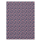 Dunkles rosa Aquarell-Muster Tischdecke (Vorderseite)