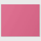 Dunkles Rosa Matt Geschenkpapier (Flach)