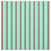 Dunkles Rot- und Aquamarine-Muster Stoff (Muster)