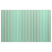 Dunkles Rot- und Aquamarine-Muster Stoff (Fat Quarter (45,7 x 55,9 cm))