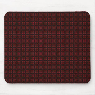 Dunkles rotes Muster Mousepad