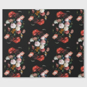 Dunkles schwermütiges geschenkpapier (Flach)