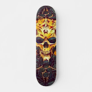 Dunkles Sensenmann-Element-kundenspezifisches Skateboard