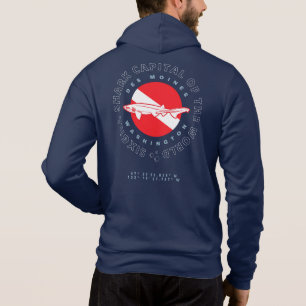 Dunkles Shirt der Tauchflagge