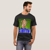Dunkles Shirt-Pixel Keith T-Shirt (Vorne ganz)