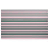 Dunkles Slate Grau & Pink Lines Muster Stoff (Fat Quarter (45,7 x 55,9 cm))