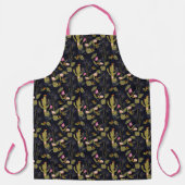 Dunkles Sommernachtmuster Schürze (Vorderseite)