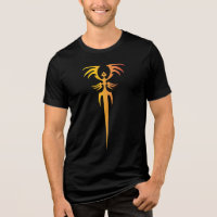 Dunkles Stammes-Phoenix-Emblem – Mythisches Symbol