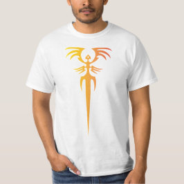 Dunkles Stammes-Phönix-Emblem – Mythisches Symbol T-Shirt