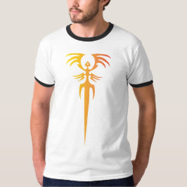 Dunkles Stammes-Phönix-Emblem – Mythisches Symbol T-Shirt