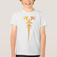 Dunkles Stammes-Phönix-Emblem – Mythisches Symbol