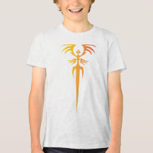 Dunkles Stammes-Phönix-Emblem – Mythisches Symbol