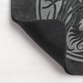Dunkles SteinYin Yang Phoenix Mousepad (Ecke)