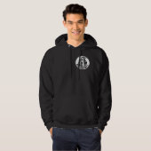 Dunkles Sweatshirt mit Lagerlogo (Vorne ganz)
