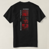 Dunkles T-Shirt Schwarz (Design Rückseite)