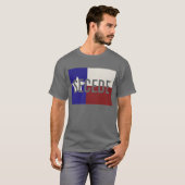 Dunkles Texas SECEDE T - Shirt (Vorne ganz)