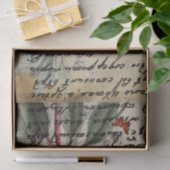 Dunkles Text Butterfly Decoupage Tissue Paper Seidenpapier (Geschenk)