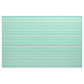 Dunkles Türkis & Blassgoldenes, farbiges Muster Stoff (Fat Quarter (45,7 x 55,9 cm))