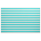 Dunkles Türkis und Beige Farbmuster Stoff (Fat Quarter (45,7 x 55,9 cm))