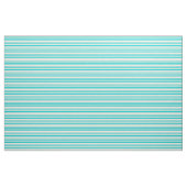 Dunkles Türkis und Beige Muster der Streifen Stoff (Fat Quarter (45,7 x 55,9 cm))