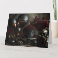 Dunkles und moody Gothday Still Life